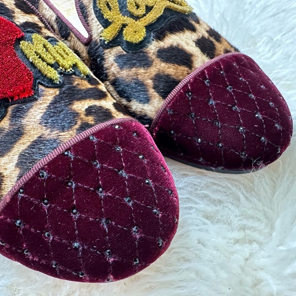 Christian Louboutin red bottom flat shoes us7.5 - Picture 7 of 10